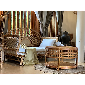 Mua Bàn Mây Tròn Phong Cách Cổ Điển- Rattan Table In Classic Style- TA008