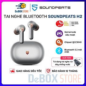 Mua Tai nghe True Wireless Earbuds SoundPEATS H2 Driver BA & DD Bluetooth 5.2 Nghe đến 20 Giờ - Hàng Chính Hãng