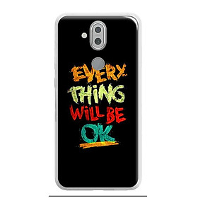 Ốp điện thoại cho Nokia 8.1 ( Nokia X7 2018) - 0198 EVERYTHINGOK - Silicon dẻo - Hàng Chính Hãng