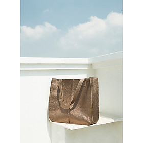 Túi Xách Da Ánh Kim The Tote Love Hity ACC007 (Đồng Ánh Kim Metallic)