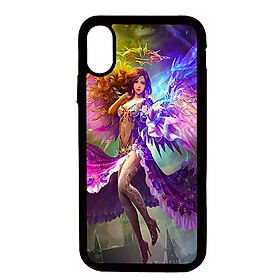 Ốp lưng cho iPhone X Girl 215 - Hàng chính hãng