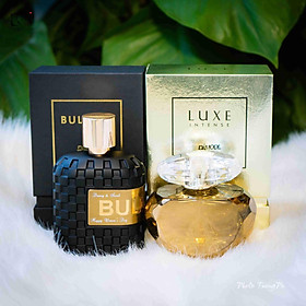 Combo nước hoa cặp cao cấp độc quyền DAMODE BULLION 100ml cho nam vs LUXE 75ml cho nữ