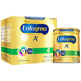 Combo 1 hộp sữa bột Enfagrow A+ 4 2.2kg tặng 1 lon S4 400g