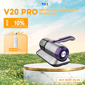 Máy hút bụi giường nệm diệt khuẩn UV Jetzt V20 Pro không dây cầm tay, hàng chính hãng