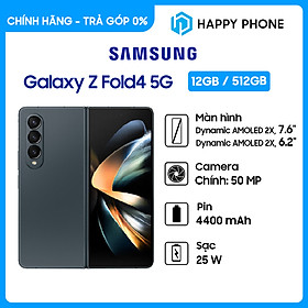 Mua Điện Thoại Samsung Galaxy Z Fold4 5G (12GB/512GB) - Hàng Chính Hãng - Đã kích hoạt bảo hành điện tử