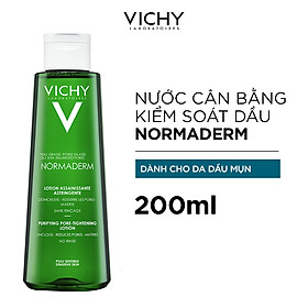 Nước Cân Bằng Giúp Da Thông Thoáng, Giảm Bóng Dầu Và Làm Se Khít Lỗ Chân Lông - Dành Cho Da Dầu, Da Mụn Normaderm Purifying Pore-Tightening Lotion 200ml