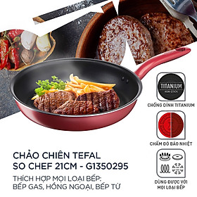 Chảo đáy từ chống dính cao cấp- Tefal So Chef- Hàng chính hãng