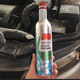 Chai súc động cơ ô tô xe máy CASTROL ENGINE làm sạch cặn bẩn cao câp mẫu mới