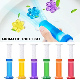 Gel Khử Mùi Bồn Cầu Diệt Khuẩn Toilet, Gel Thơm Nhà Tắm Dạng Thạch Hình Bông Hoa