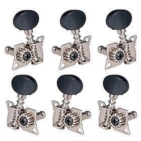 Acoustic Guitar String 3R3L Open Button Tuning Key Tuner Pegs Head Knobs