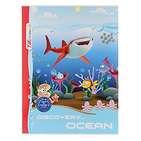 Lốc 10 Quyển Tập Discovery Ocean TIE TDO-R18 Caro 4 Ôly 96 Trang - Mẫu Ngẫu Nhiên