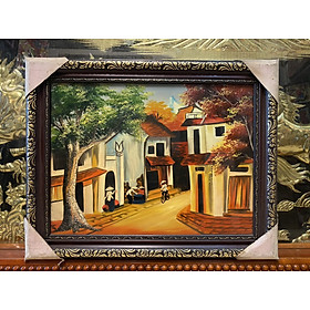 Mua Tranh sơn mài: phố cổ Hà Nội - vn06
