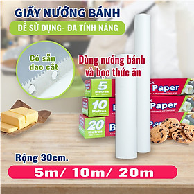 Cuộn Giấy Nến Giấy Nướng Bánh PP, Sử Dụng Đa Mục Đích Nướng Bánh, Hấp Bánh