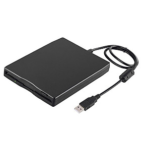 USB External Floppy Disk Drive Portable 3.5 inch Floppy Disk Drive USB Interface Plug and Play Low Noise for PC Laptop