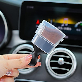 Chổi quét vệ sinh nội thất xe hơi, chổi làm sạch khe hở nội thất xe hơi lông mềm mịn không gây xước nội thất