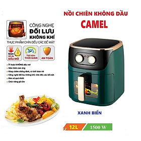 NỒI CHIÊN KHÔNG DẦU12 LÍT CÔNG SUẤT LỚN