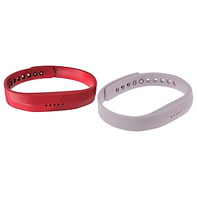 2pcs Silicone Replacement Wristband Bands for Flex 2