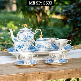 Mua Tách trà sứ xương cao cấp Giang Tây - Tách trà phong cách châu Âu sang trọng GS33