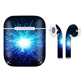 Mua Miếng dán skin chống bẩn cho tai nghe AirPods in hình thiết kế - atk217 (bản không dây 1 và 2)