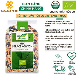 [Date 12/2024] Hỗn hợp đậu hữu cơ Bio Planet 400g, Đậu hữu cơ, Thực phẩm tốt cho sức khỏe