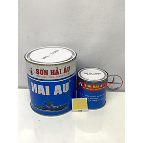 Sơn Epoxy Hải Âu màu vàng EP655 1L/Bộ