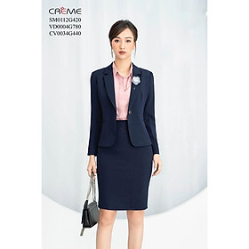 Mua Áo vest nữ công sở dài tay 1 lớp Creme VD0004 | CREME