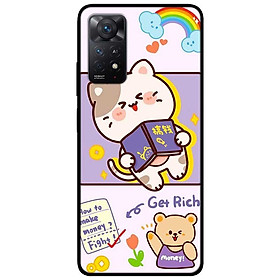 Ốp lưng dành cho Xiaomi Redmi Note 11 Pro 5G mẫu Mèo Giàu