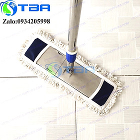 Mua Combo cây lau sàn công nghiệp 45cm màu trắng sợi cotton siêu bền siêu thấm hút