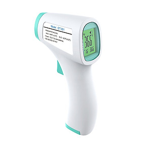 Infrared Thermometer Forehead Thermometer 50 Data Storage Non Contact Thermometers with Tri-colored Backlit LCD High