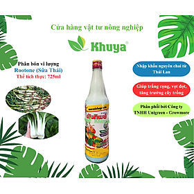 Phân bón vi lượng Growmore SỮA THÁI (Rootone) 725ml Mập Cọng - Trắng Cọng