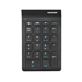Bàn Phím Số Không Dây + Bluetooth Newmen TK029S, Kết Nối Điện Thoại, Máy Tính Bảng, Laptop - Hàng Chính Hãng (Màu Ngẫu Nhiên)