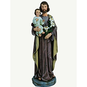 Tượng Thánh Giuse Bế Chúa (Beconi) cao 60 cm