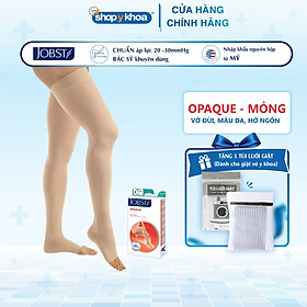 Vớ/tất y khoa JOBST Opaque - Mỏng Hỗ Trợ Điều Trị giãn tĩnh mạch chân, 20-30 mmHg (vớ đùi)