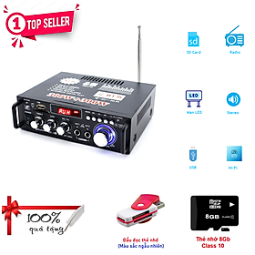 Mua ROGTZ - Amply Mini Gia Đình BT-298A Công suất khủng 40W+40W Kết nối Bluetooth Hỗ trợ FM Radio Điện áp 220V/DC12V Pin CR2052 Tỉ lệ méo tiếng thấp SNR cao Nhỏ gọn Dễ sử dụng Gia đình Karaoke Âm nhạc - Hàng Chính Hãng