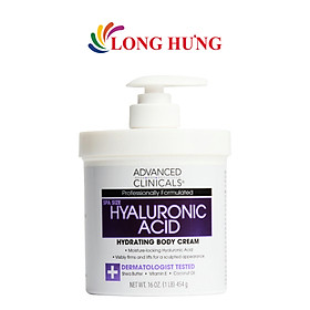 Dưỡng thể Advanced Clinicals (454g) - Hàng chính hãng