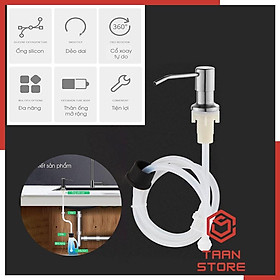 Mua Vòi Dẫn Nước Rửa Chén Bộ Đầu Vòi Dẫn Bơm Hút Xịt Nước Rửa Chén Dầu Rửa Bát Gắn Bồn Rửa Bát