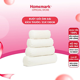 Mua Ruột gối ôm dài HANVICO by Homemark cotton màu trắng cao cấp có size cho trẻ em