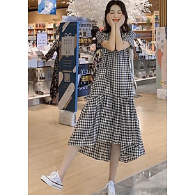 Đầm kẻ đen lệch tà