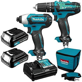 Mua Bộ sản phẩm dùng pin MAKITA (HP333D+TD110D) CLX228S (12V)