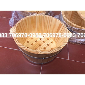 Mua Chậu gỗ ngâm chân-thùng gỗ ngâm chân giá rẻ tại xưởng