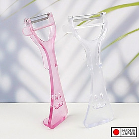 Dụng cụ gọt vỏ trái cây lưỡi bằng thép sắc bén Echo Rappy Peeler - Hàng nội địa Nhật Bản | Made in Japan