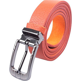 Thắt Lưng Nữ Da Bò Huy Hoàng HT5126 - Cam