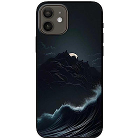 Ốp lưng cho IPhone 12 - 12 Pro - 12 Pro Max - 13 Mini - 13 - 13 Pro - 13 Pro Max - Sóng Đêm - Hàng Chính Hãng - IP 12