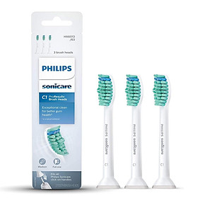 Đầu bàn chải điện Philips Sonicare C1 SimplyClean - Hộp 3 cái -ProResult