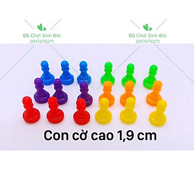 phụ kiện cờ nhảy nhỏ - 30 con cờ có nam châm 1,9cm ( 30 con cờ)