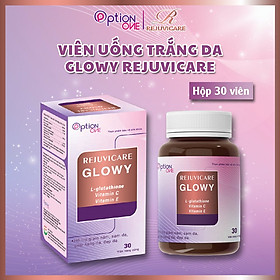 Viên uống trắng da giảm nám Glowy Rejuvicare - hộp 30 viên