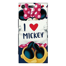 Ốp Lưng Dành Cho Điện Thoại Sony Xperia XZ Premium I Love Mickey
