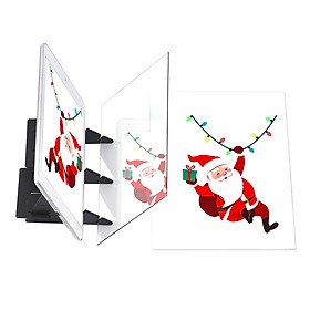 Optical Drawing Tracing Board Portable Sketching Painting Tool Animation Copy Pad No Overlap Shadow Mirror Image