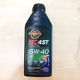 PENRITE - Dầu Nhớt Động Cơ Xe Máy MC 4ST 15W40 - 800 ml
