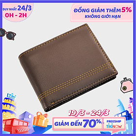 >> BÁO GIÁ BÓP VÍ NAM DA BÒ THẬT CAO CẤP DÁNG PHIÊN BẢN 2020 | Shopee Lazada Sendo Tiki mới nhất 210 Bóp Ví Nam Da Bò Thật 4U Cao Cấp Dáng Ngang Sang Trọng F110N